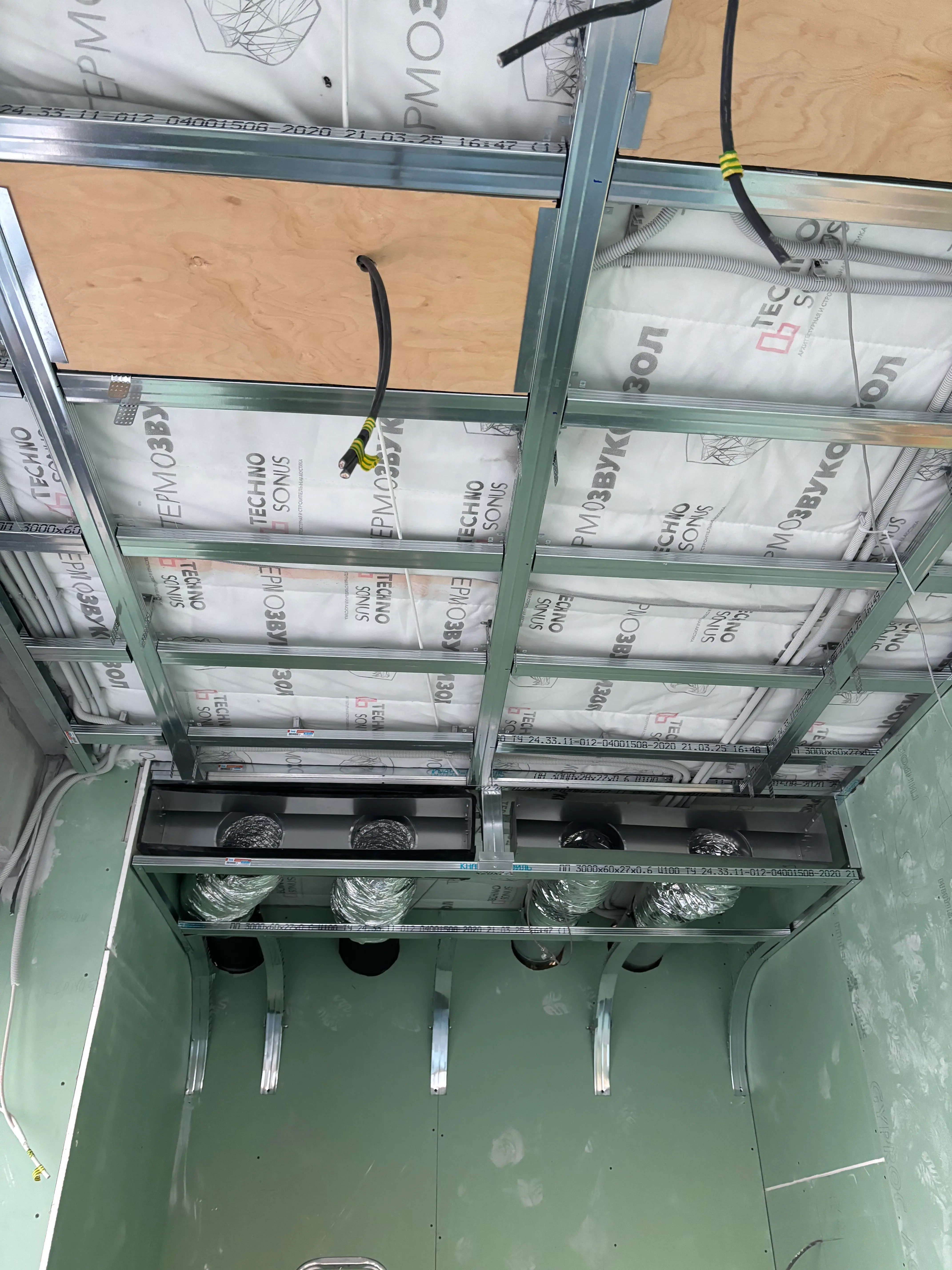 До монтажа каркаса