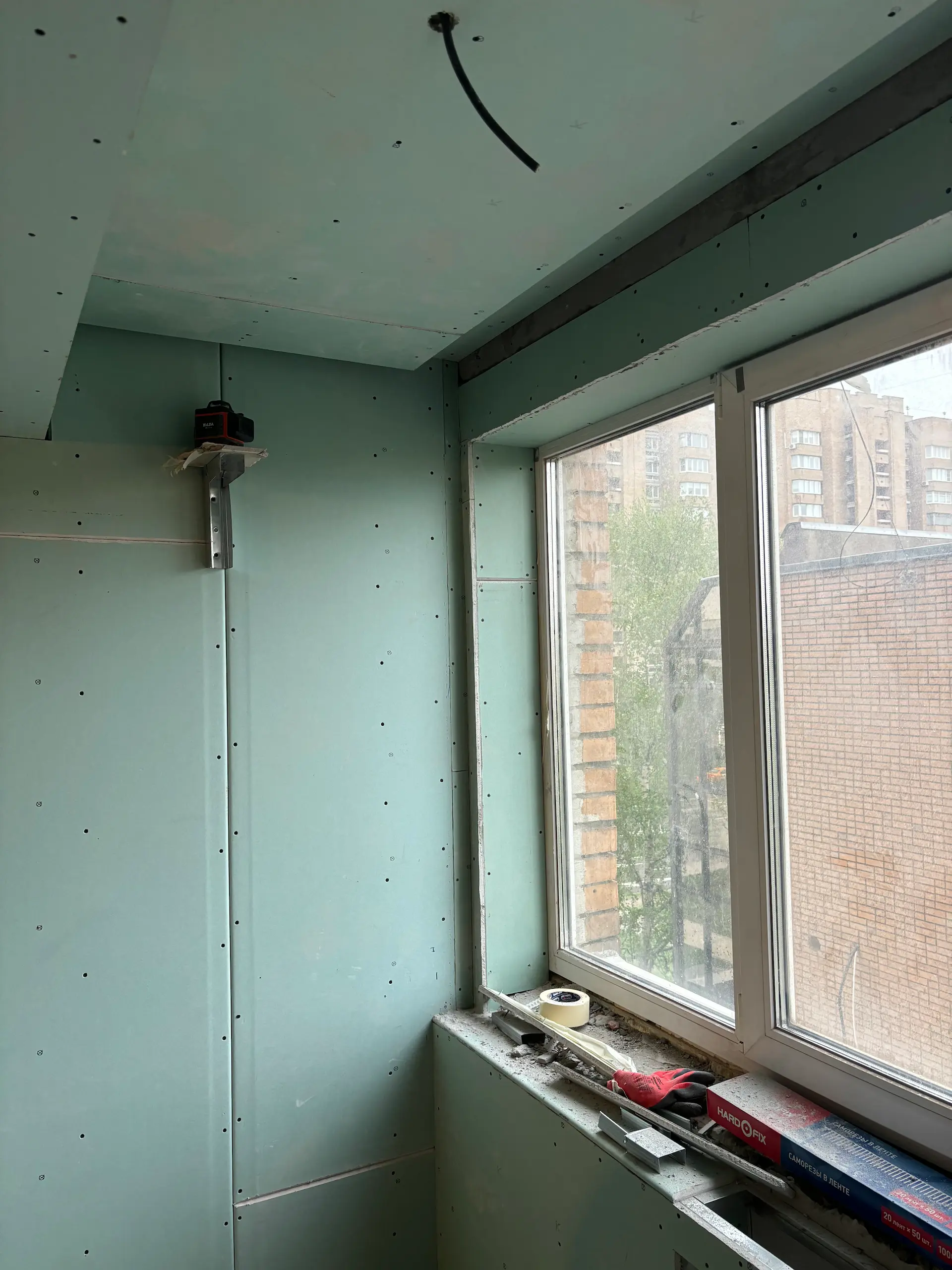 Перегородка с проемом