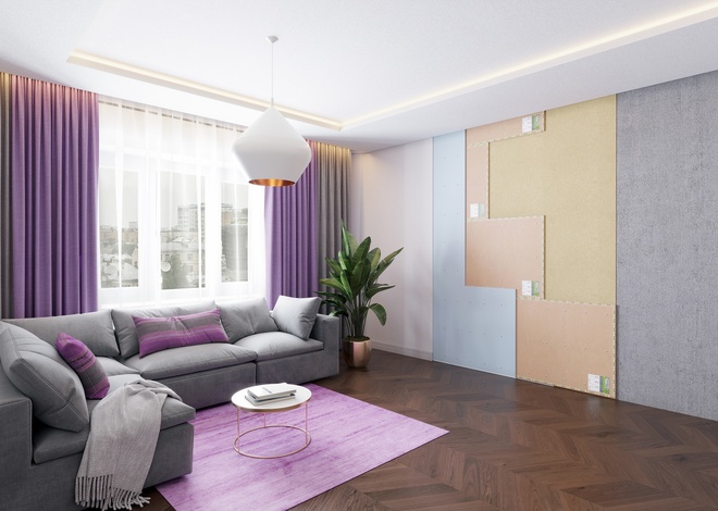 Оптима звукоизоляция стен